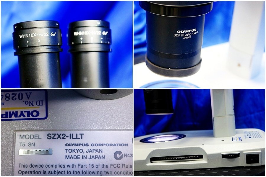 Olympus SZX16 Stereo Microscope with HDA-TW3A LED Lighting Full Set [x1244205964]