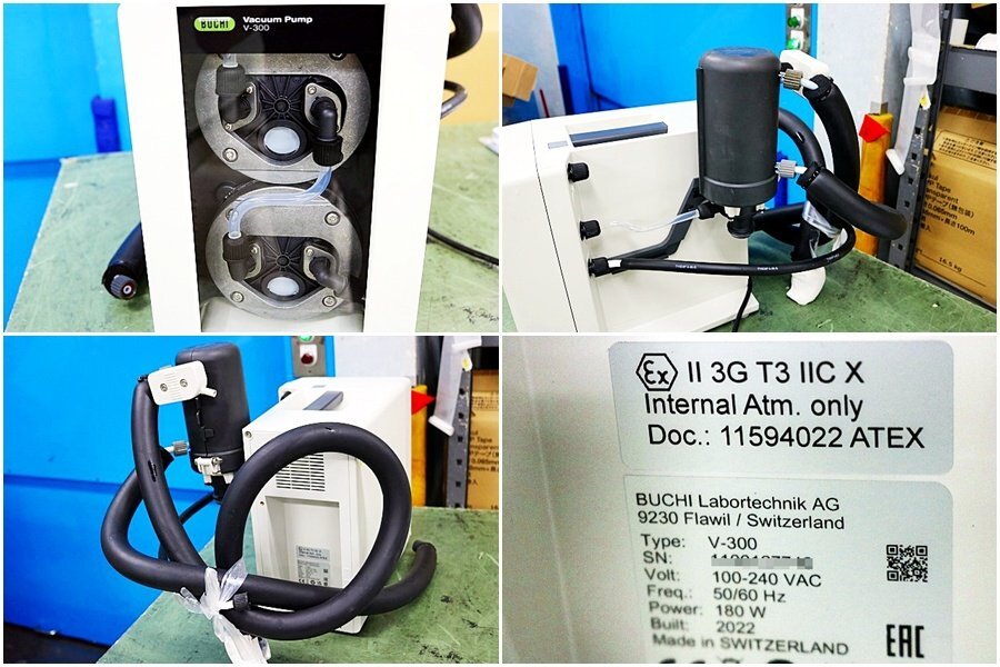BUCHI R-300 Rotary Evaporator EYELA CCA-1112A Chiller Experimental Research System Set [k1244678388]
