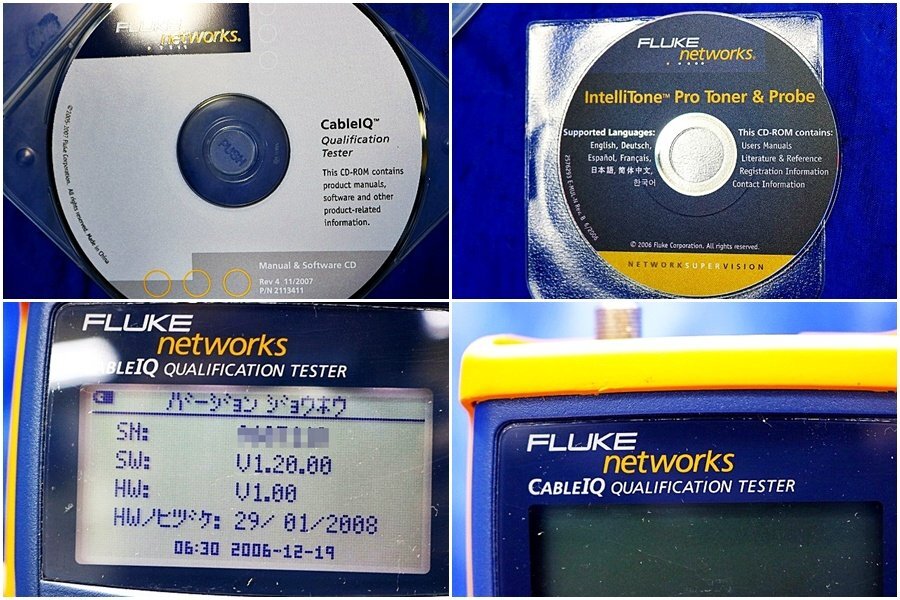 Fluke CableIQ Qualification Tester Electrical Measuring Instrument [x1244813933]
