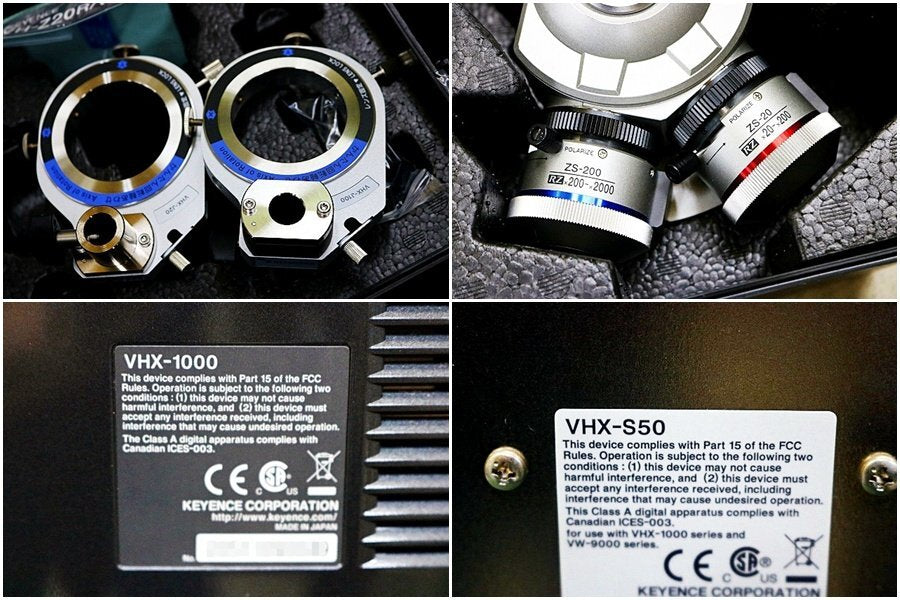 Keyence VHX-1000 Digital Microscope with 2 Lenses [s1245894372]