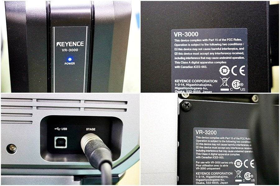 Keyence VR-3200 One-Shot 3D Shape Measurement System with VR-3000 Controller Microscope [o1247734963]