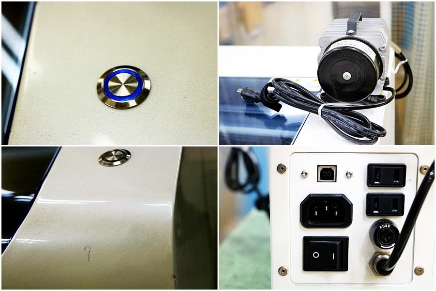 Olaser HAJIME CO2 Laser Engraving Machine with HARUKA Software and Manual [f1248599992]