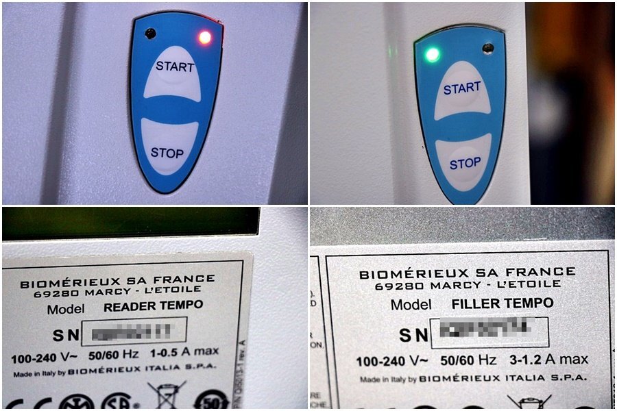 Biomerieux TEMPO Filler & Reader Automatic Bacterial Count Measurement System [f1249464449]