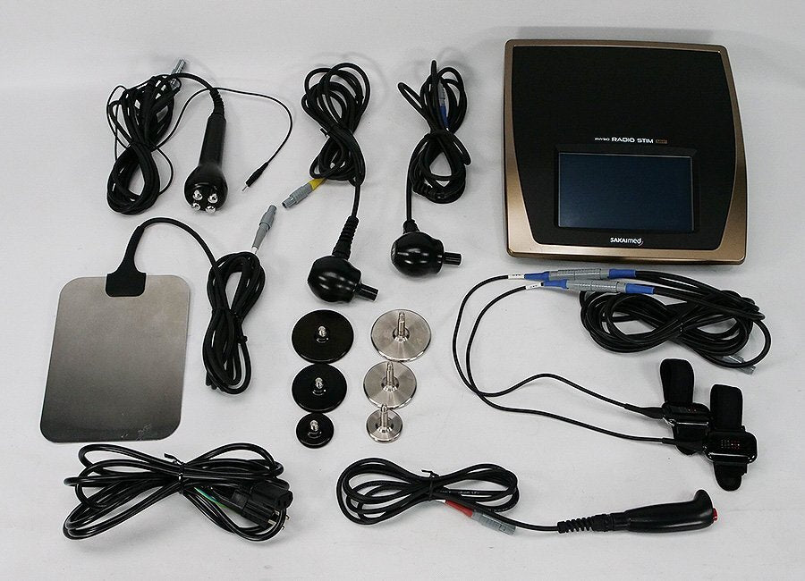 Sakai Medical RADIO STIM MH2 High Frequency Thermal Device 100-240V with Magic Heat Hand (as-is) [s1249330975]