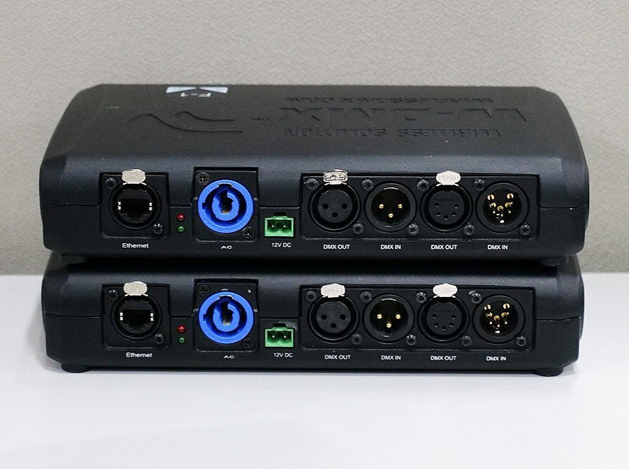 Wireless Solution W-DMX BlackBox F-1 G4 MK2 2 pcs R-512 G4 MK2 4 pcs (as-is) [f1242990551]