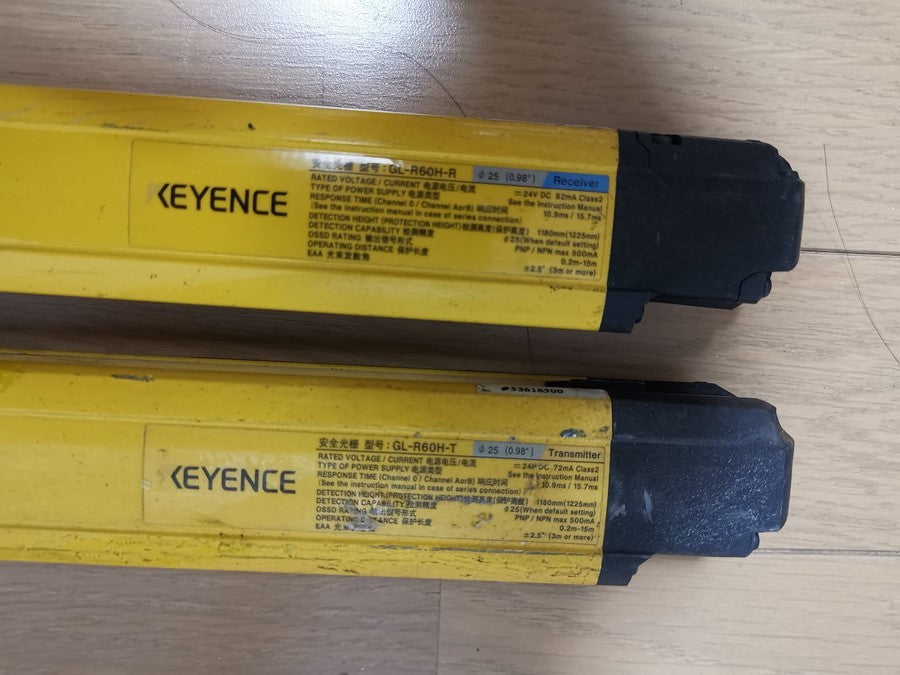 Keyence GL-R60H(T+R) Safety Light Curtain 60 Beams [j1102507086]