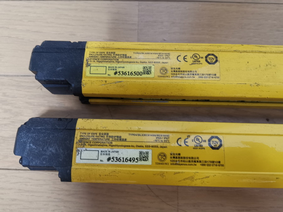 Keyence GL-R60H(T+R) Safety Light Curtain 60 Beams [j1102507086]