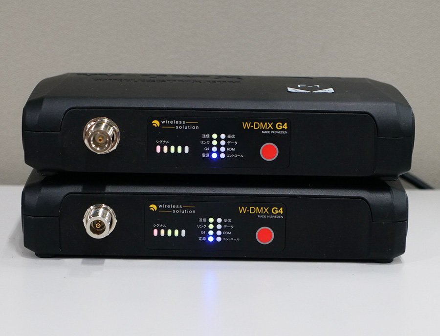 Wireless Solution W-DMX BlackBox F-1 G4 MK2 2 pcs R-512 G4 MK2 4 pcs (as-is) [f1242990551]