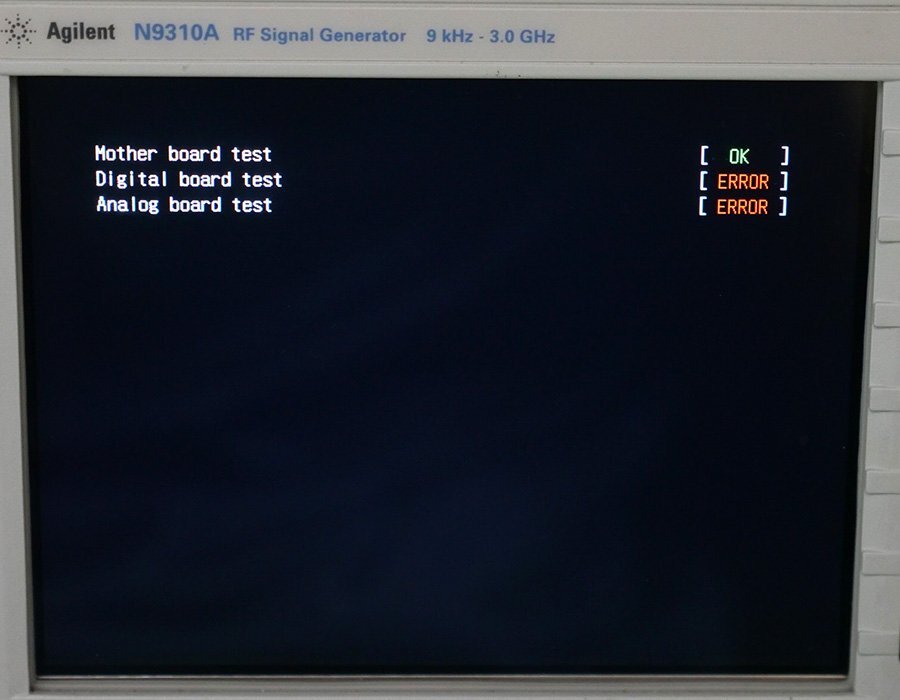Agilent N9310A RF Signal Generator (as-is) [w1232906939]