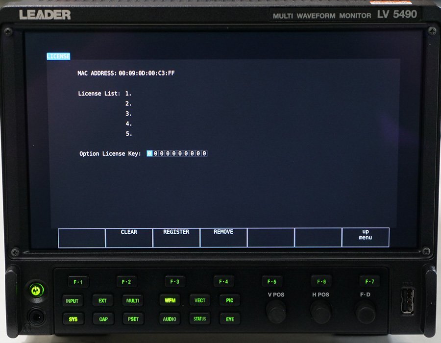 Leader LV5490 Multi Waveform Monitor [l1237292043]
