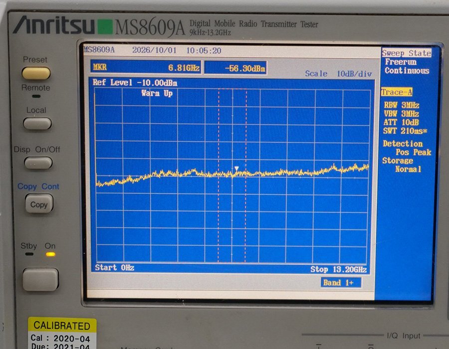 Anritsu MS8609A Digital Mobile Radio Transmitter Tester with Options 001 030 031 (as-is) [k1246644571]