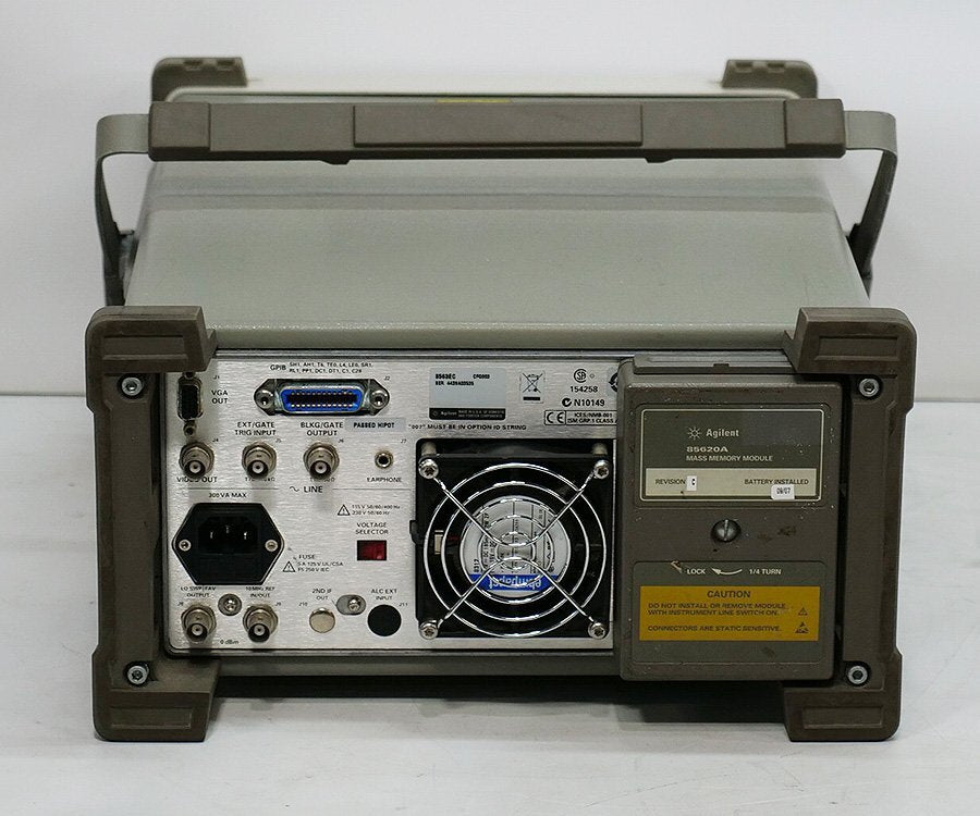 Agilent 8563EC Spectrum Analyzer with 85620A Option 007 (as-is) [q1242004285]
