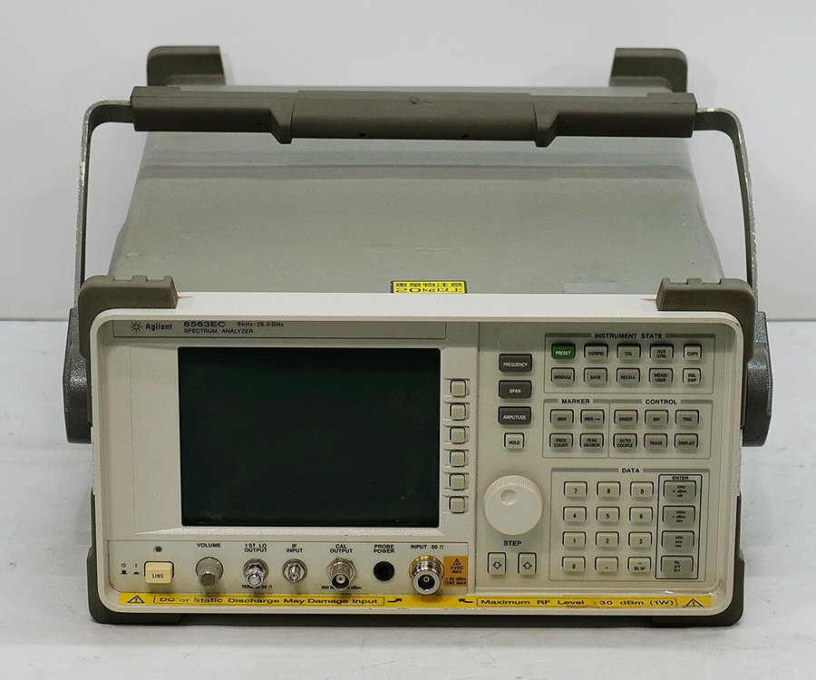 Agilent 8563EC Spectrum Analyzer with 85620A Option 007 (as-is) [q1242004285]