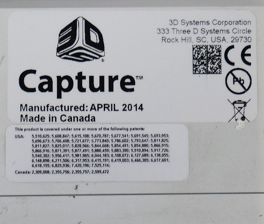 3D Systems Geomagic Capture 3D Scanner with Design X (as-is) [n1242162722]
