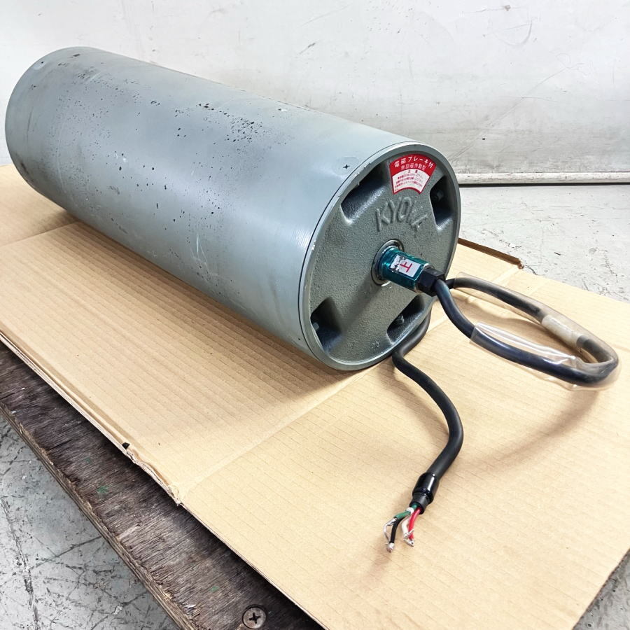 Kyowa Seisakusho KMP-B153-4C-215-550-34AUS Motor Pulley Brake Belt Conveyor Drive Roller 1.5kW [w1160457882]