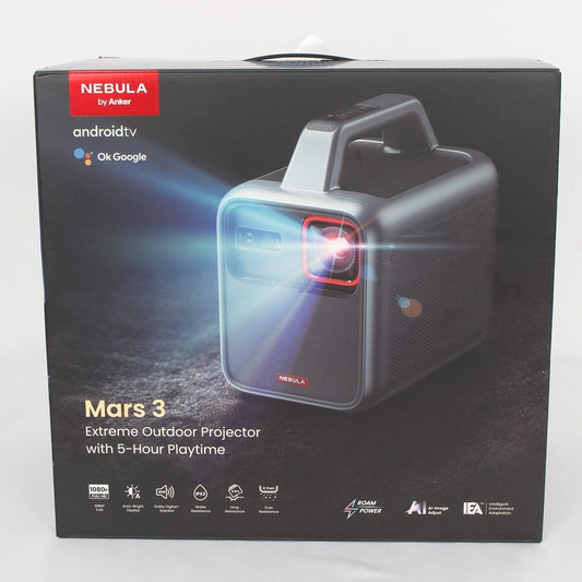 Anker Nebula Mars 3 Mobile Projector Android TV [g1192727169]