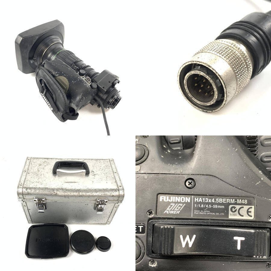 FUJINON HA13x4.5BERM-M48 Commercial Camera Lens Wide Angle Zoom B4 Mount Broadcast ENG [h1199650899]