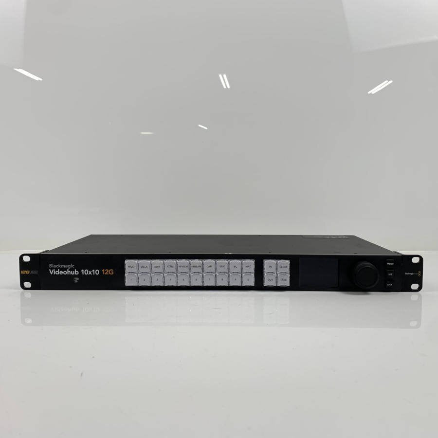 Blackmagic Design Videohub 10x10 12G 4K Video Router [f1210034418]