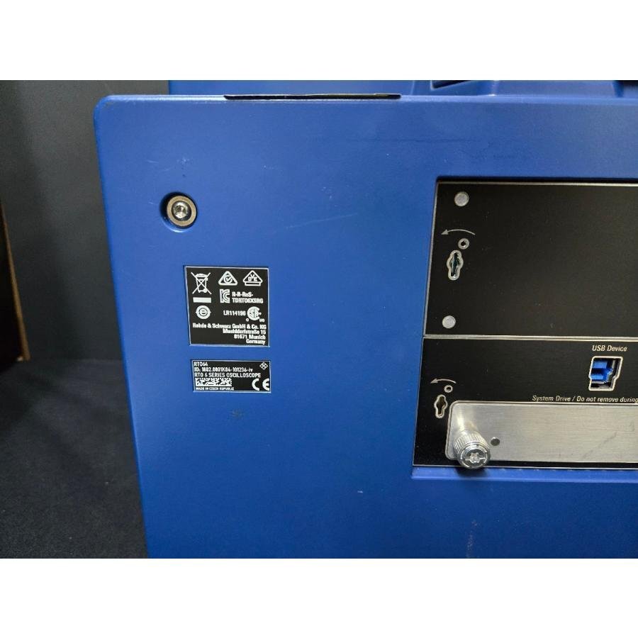 NBC R&S RTO64 Digital Oscilloscope 4ch 4GHz 20GSa/s Opt B94 B1E B6 [q1212977612]