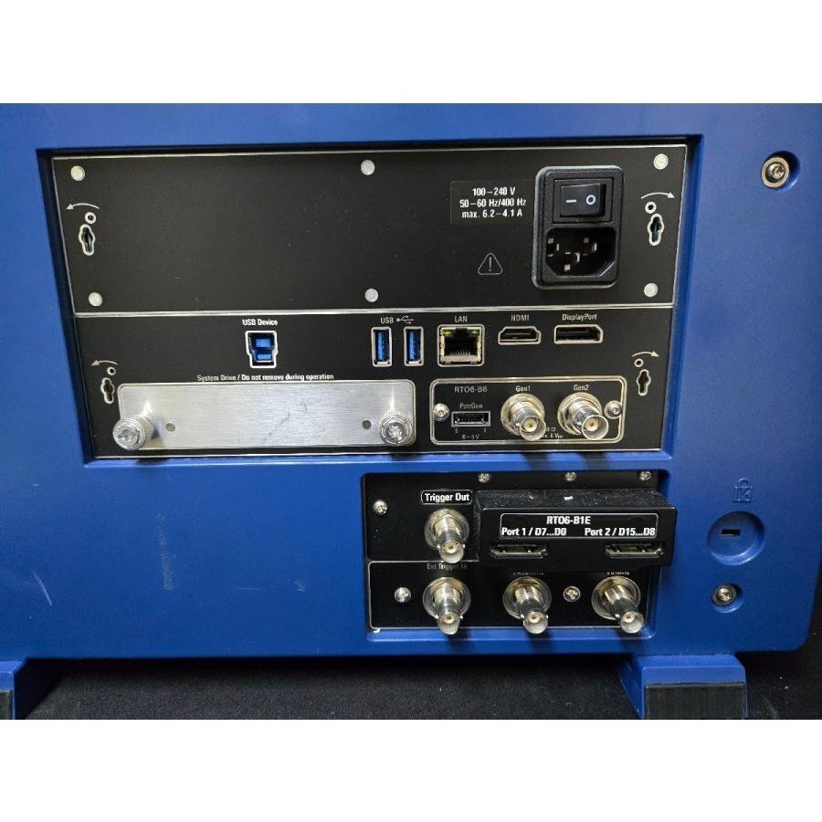 NBC R&S RTO64 Digital Oscilloscope 4ch 4GHz 20GSa/s Opt B94 B1E B6 [q1212977612]