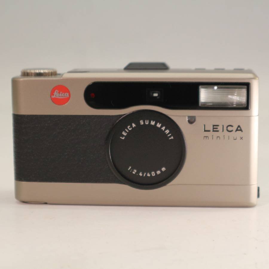 Leica Minilux Mini Film Camera Body Gold F2.4 40mm [e1216370472]