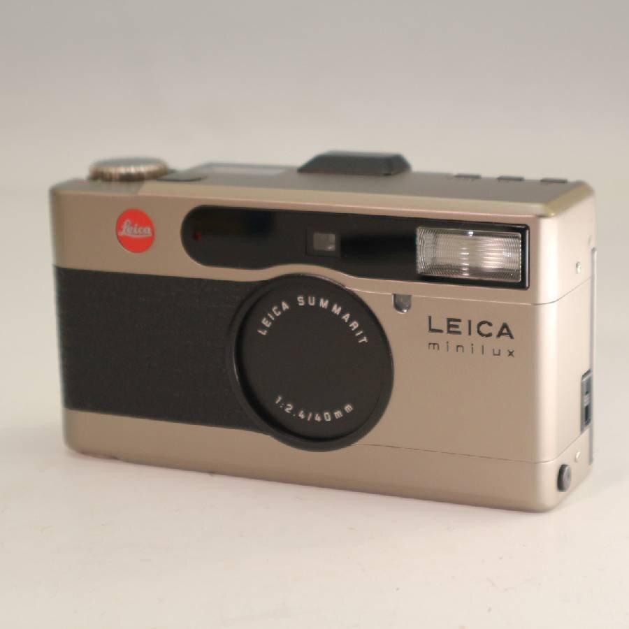 Leica Minilux Film Camera Body Gold F2.4 40mm [e1216370472]
