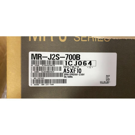 MITSUBISHI MR-J2S-700B Servo Amplifier [f1216818262]