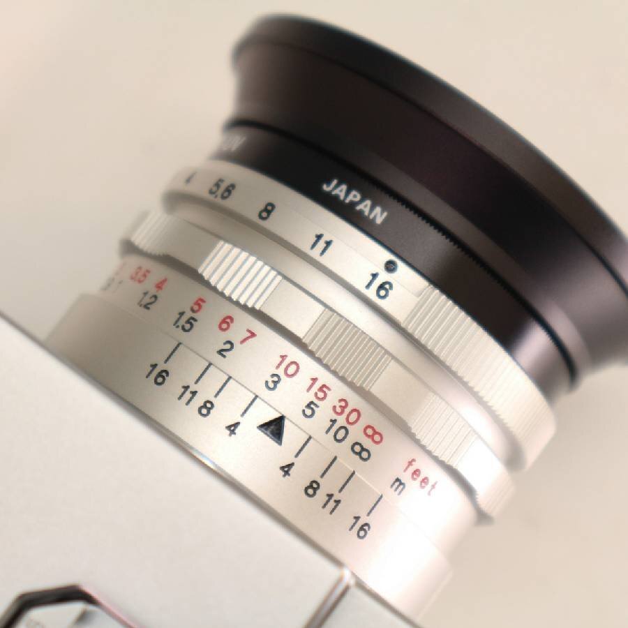 Leica M6 Rangefinder Camera Silver Body + KONICA HEXANON F2 35mm 397 Lens [g1220253754]
