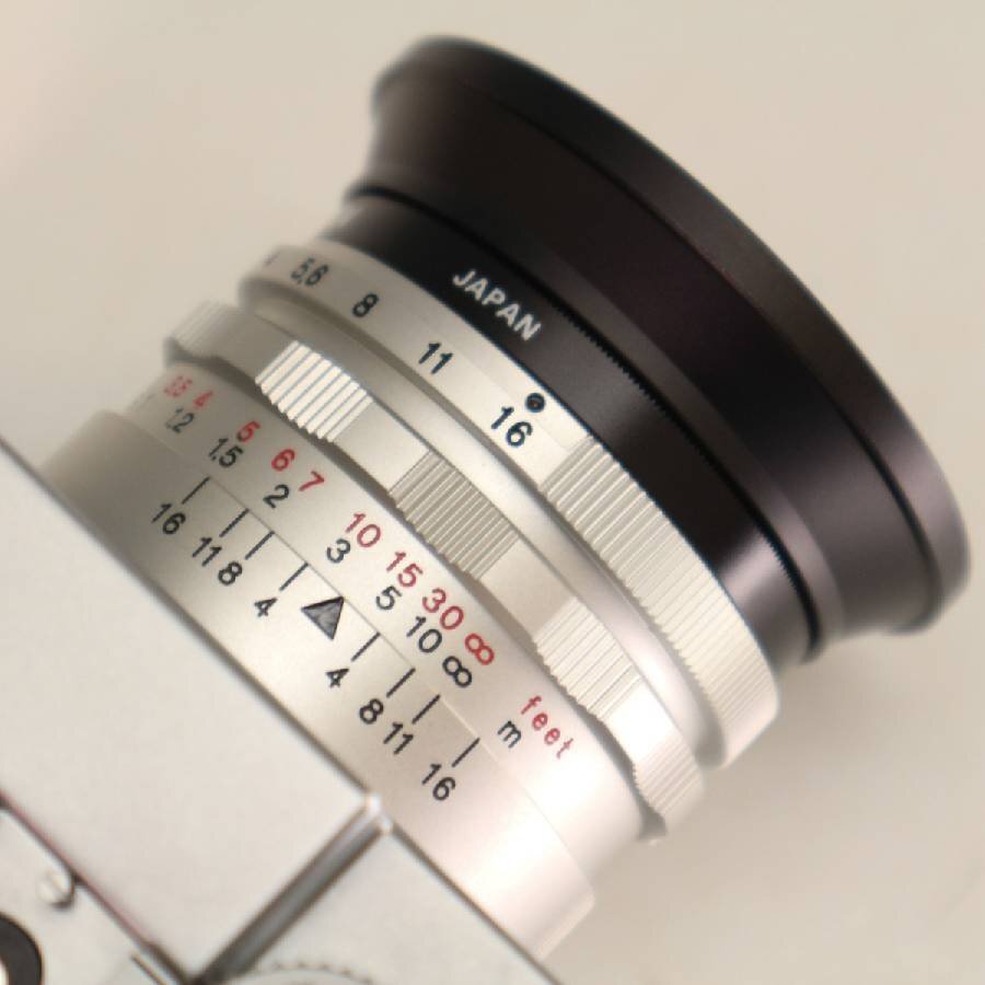 Leica M6 Rangefinder Camera Silver Body + KONICA HEXANON F2 35mm 397 Lens [g1220253754]