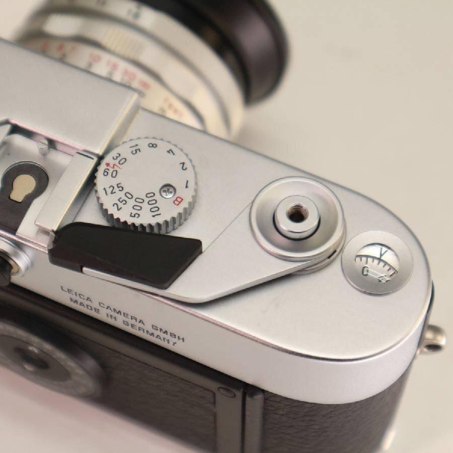 Leica M6 Rangefinder Camera Silver Body + KONICA HEXANON F2 35mm 397 Lens [g1220253754]