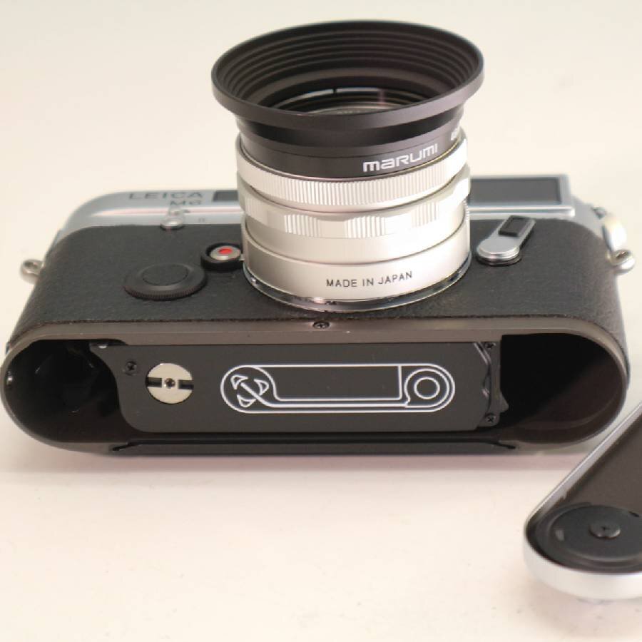 Leica M6 Rangefinder Camera Silver Body + KONICA HEXANON F2 35mm 397 Lens [g1220253754]