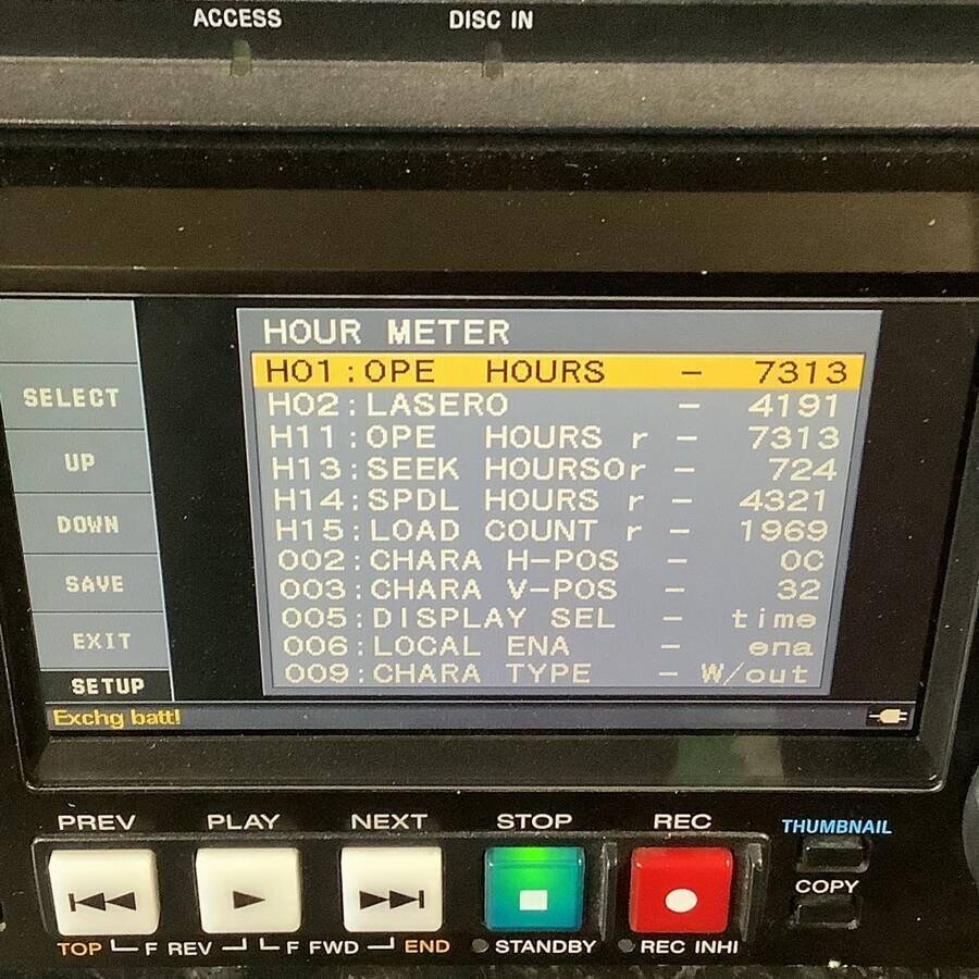 Sony PDW-HD1550 XDCAM HD422 Recorder (as-is) [1242376099]