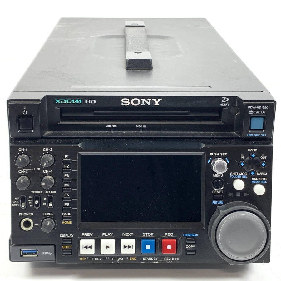Sony PDW-HD1550 XDCAM HD422 Recorder (as-is) [t1242381084]