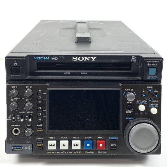 Sony PDW-HD1550 XDCAM HD422 Recorder (as-is) [1242376099]