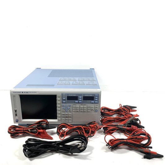 Yokogawa WT1806E-5A0-50A6-HE-D/G5 Precision Power Analyzer with Power Cord and Measurement Leads [j1246388855]