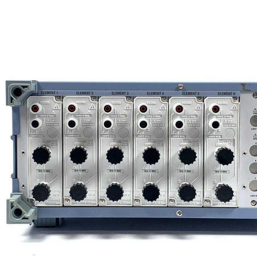 Yokogawa WT1806E-5A0-50A6-HE-D/G5 Precision Power Analyzer with Power Cord and Measurement Leads [j1246388855]