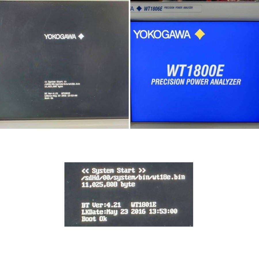Yokogawa WT1806E-5A0-50A6-HE-D/G5 Precision Power Analyzer with Power Cord and Measurement Leads [j1246388855]