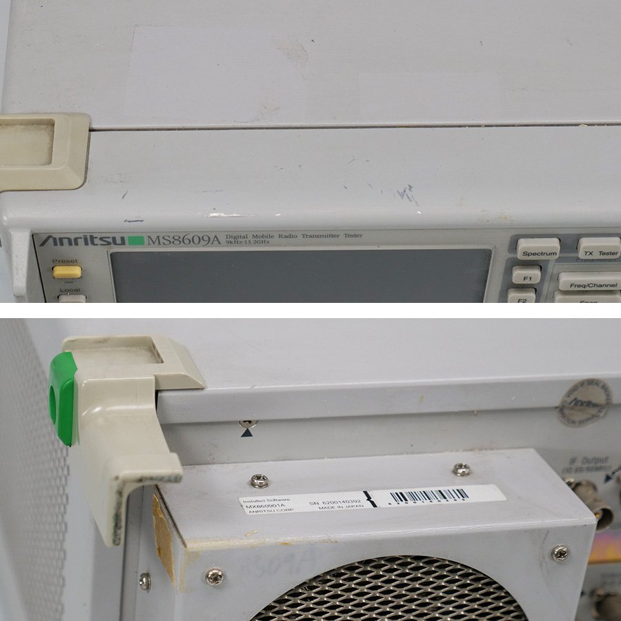 Anritsu MS8609A Digital Mobile Radio Transmitter Tester with Options 001 030 031 (as-is) [k1246644571]