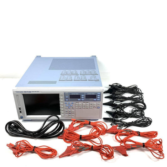 Yokogawa WT1806E-5A0-50A6-HE-D/G5 Precision Power Analyzer with Power Cable and Voltage Cables [r1247406422]