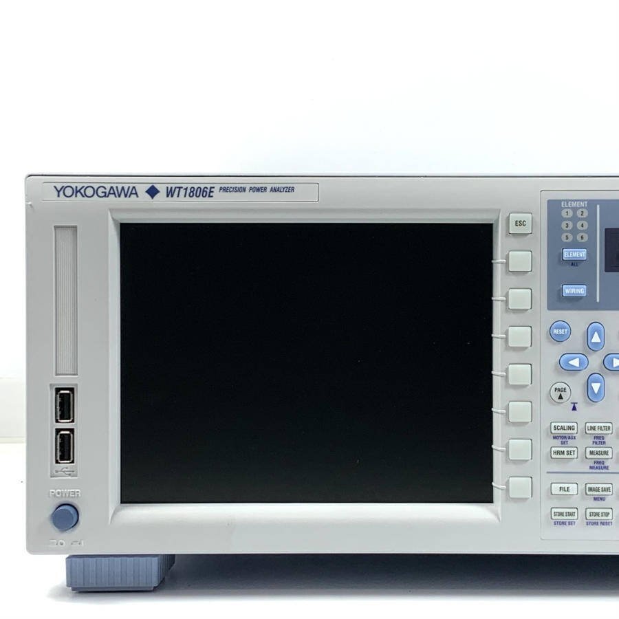 Yokogawa WT1806E-5A0-50A6-HE-D/G5 Precision Power Analyzer with Power Cable and Voltage Cables [r1247406422]