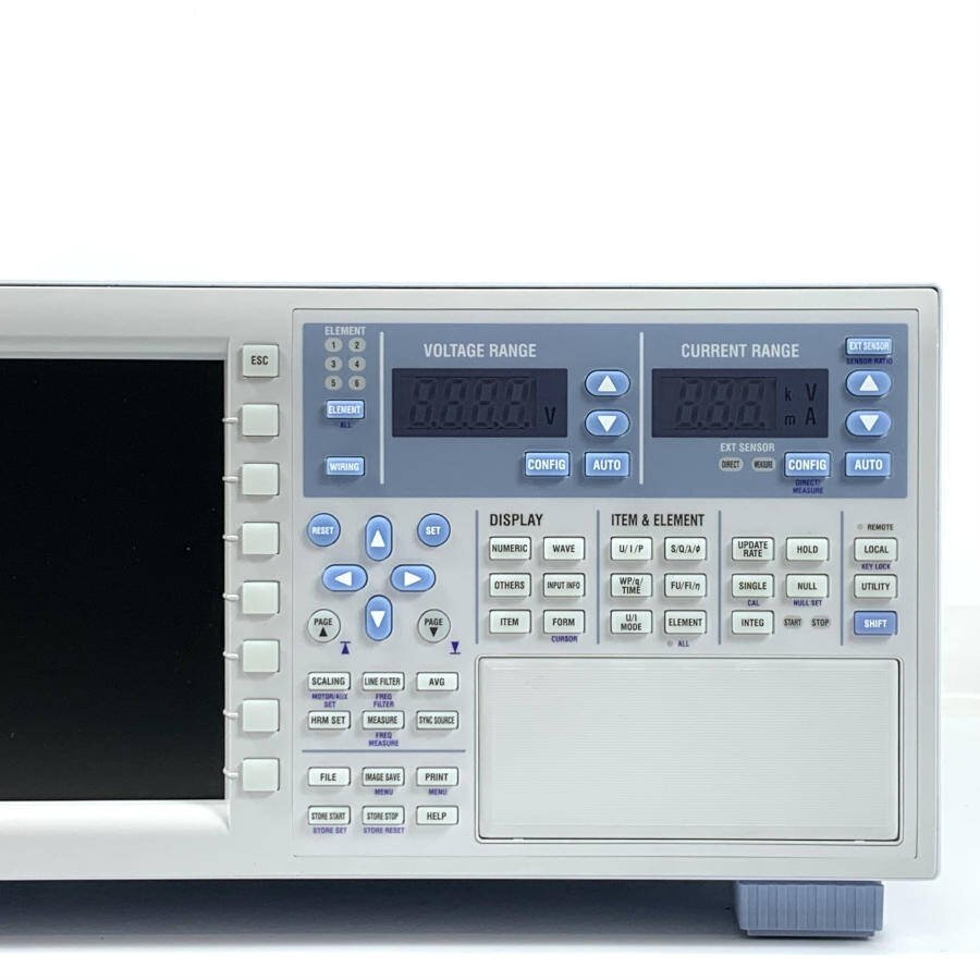 Yokogawa WT1806E-5A0-50A6-HE-D/G5 Precision Power Analyzer with Power Cable and Voltage Cables [r1247406422]