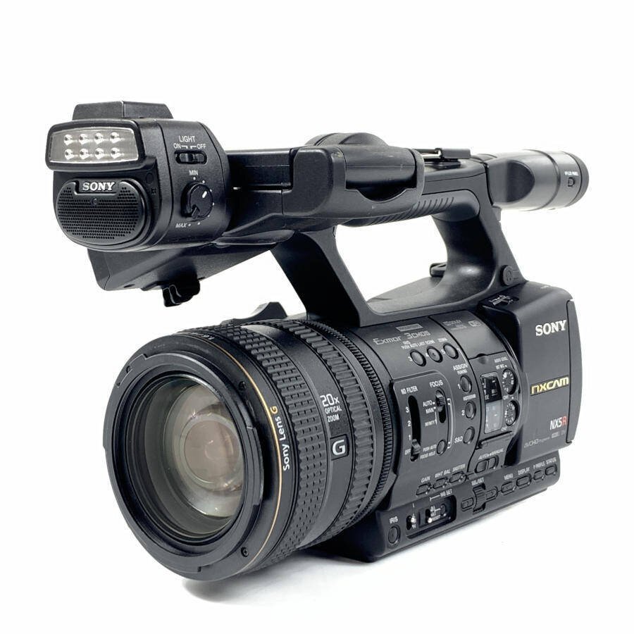SONY HXR-NX5R Digital Video Camera 1/3 inch Full HD 3CMOS Sensor with Lens Hood and Battery [g1248935774]