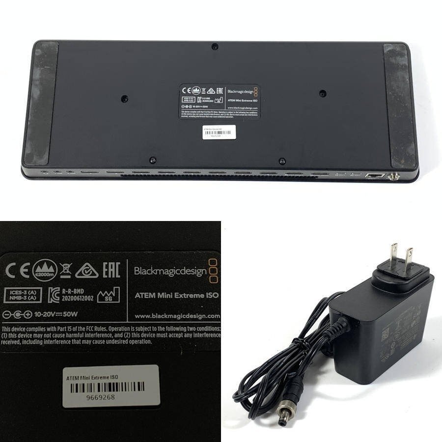 BlackmagicDesign ATEM Mini Extreme ISO Live Production Switcher 8 Inputs 9 Stream Recording [d1249077252]