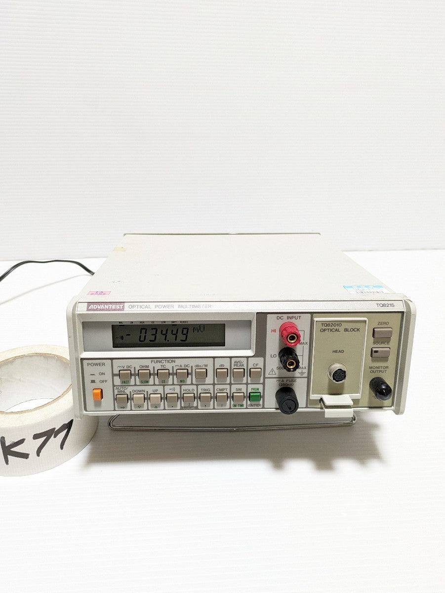 Advantest TQ8215 Optical Power Meter [b1111485182]