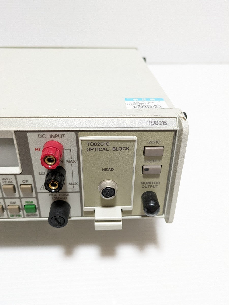 Advantest TQ8215 Optical Power Meter [b1111485182]