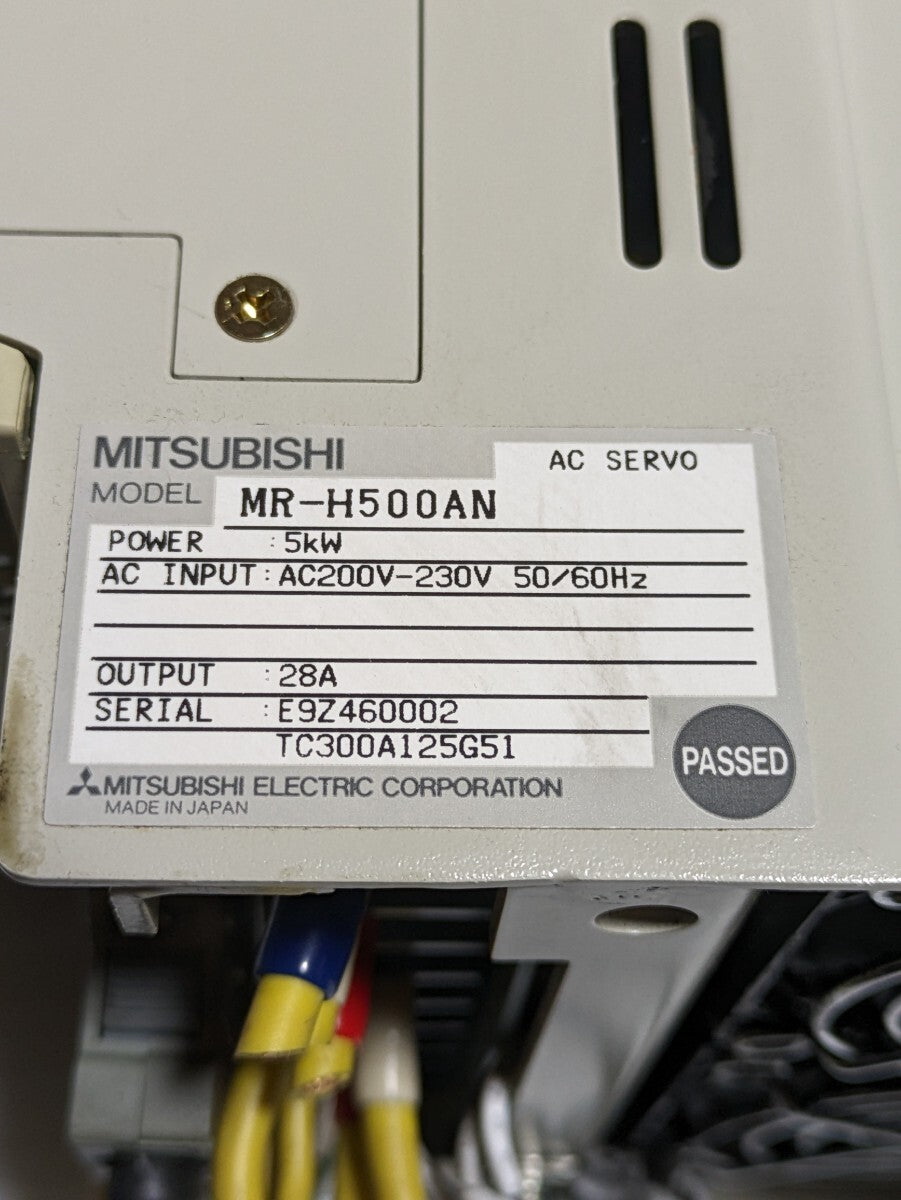 Mitsubishi Electric MR-H500AN Servo Motor [n1130286540]