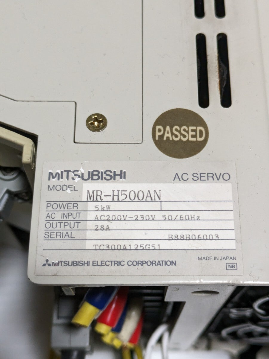 Mitsubishi Electric MR-H500AN Servo Motor [k1130698560]