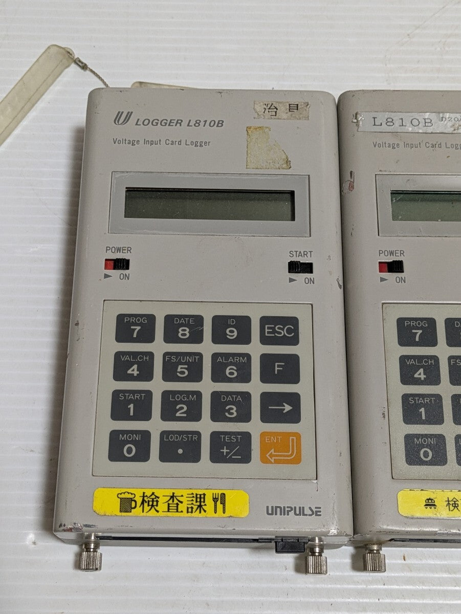Unipulse L810B Thermocouple Temperature Logger Set of 3 [f1147983783]
