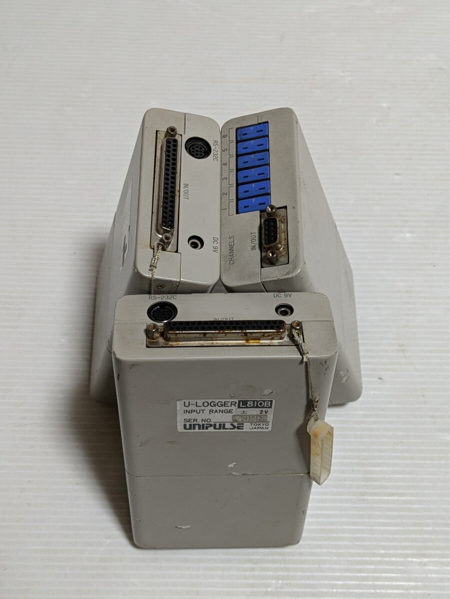 Unipulse L810B Thermocouple Temperature Logger Set of 3 [f1147983783]