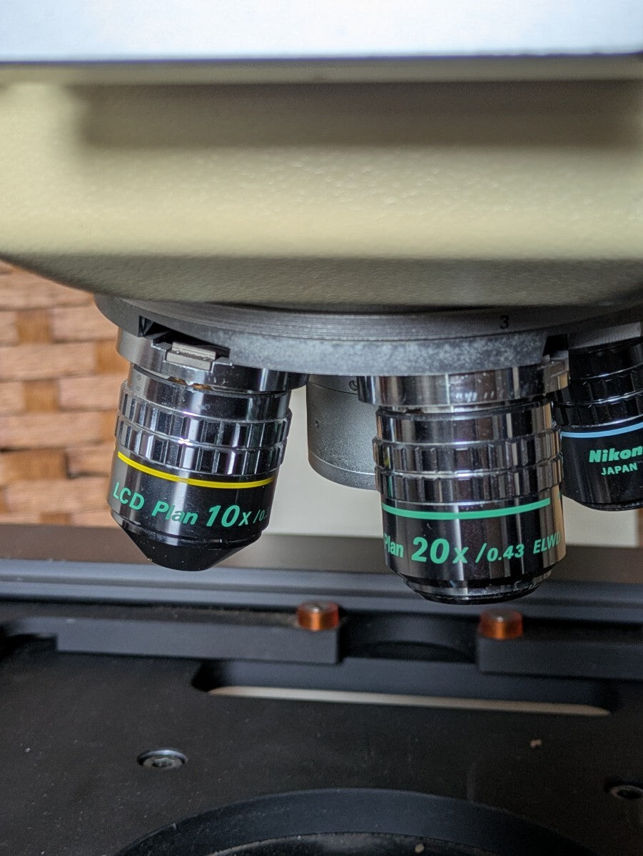 Nikon XD-10 Microscope Plan 10x/0.3 14x10 stage LCD [e1181759943]